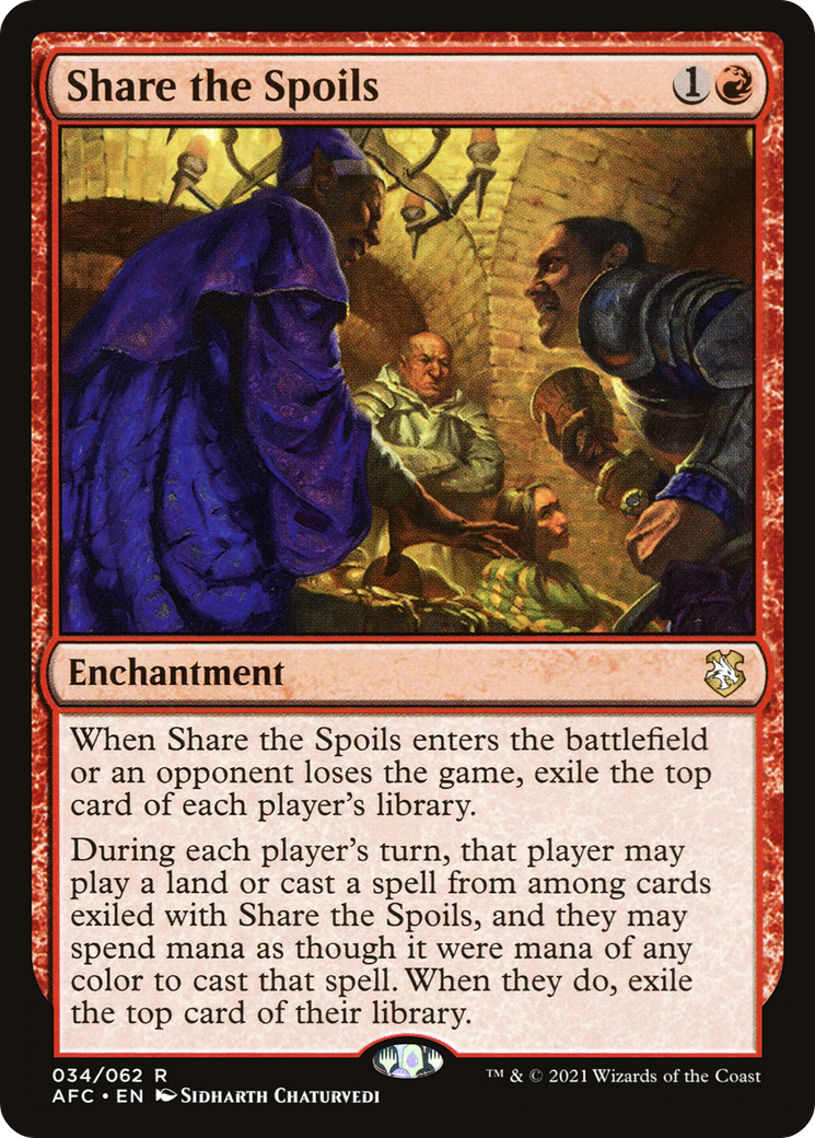 Share the Spoils (AFC-034) - Forgotten Realms Commander