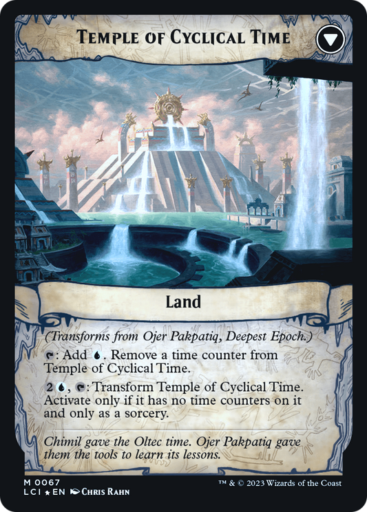 Ojer Pakpatiq, Deepest Epoch // Temple of Cyclical Time (PLCI-67S) - The Lost Caverns of Ixalan Promos Foil