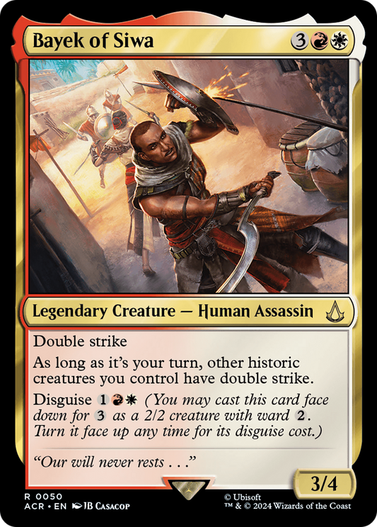 Bayek of Siwa (ACR-050) - Assassin's Creed Foil