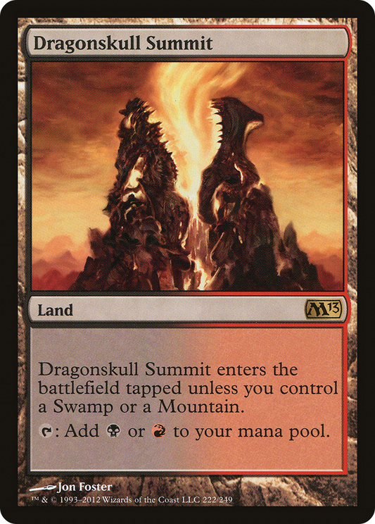 Dragonskull Summit (M13-222) - Magic 2013