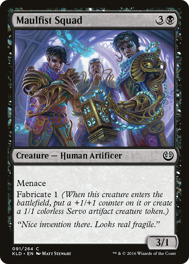 Maulfist Squad  (KLD-091) - Kaladesh Foil