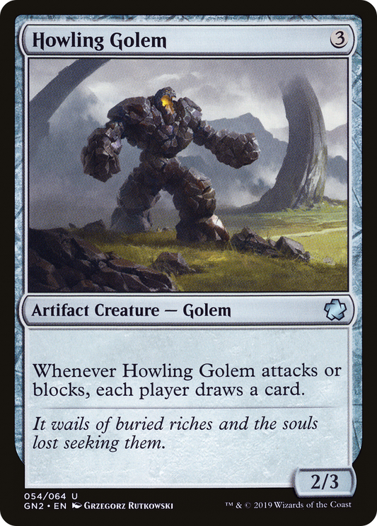 Howling Golem (GN2-054) - Game Night 2019