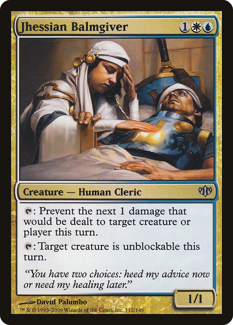 Jhessian Balmgiver (CON-112) - Conflux Foil