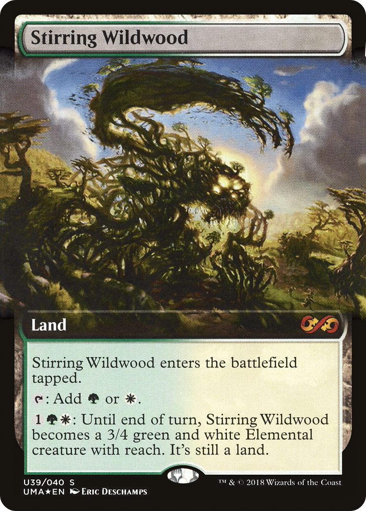 Stirring Wildwood (PUMA-U39) - Ultimate Box Topper: (Extended Art) Foil