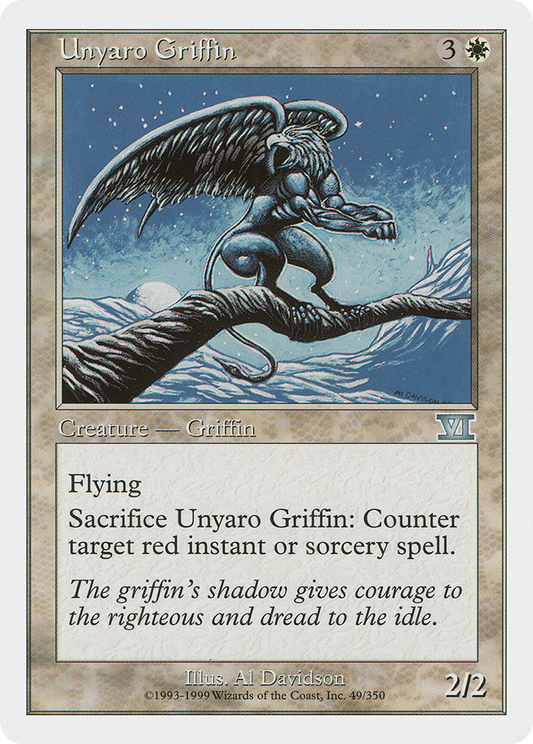 Unyaro Griffin (6ED-049) - Classic Sixth Edition