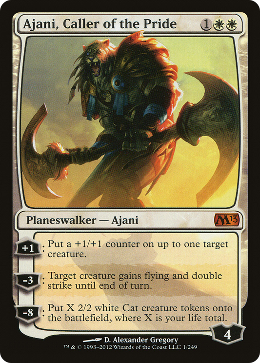 Ajani, Caller of the Pride (M13-001) - Magic 2013