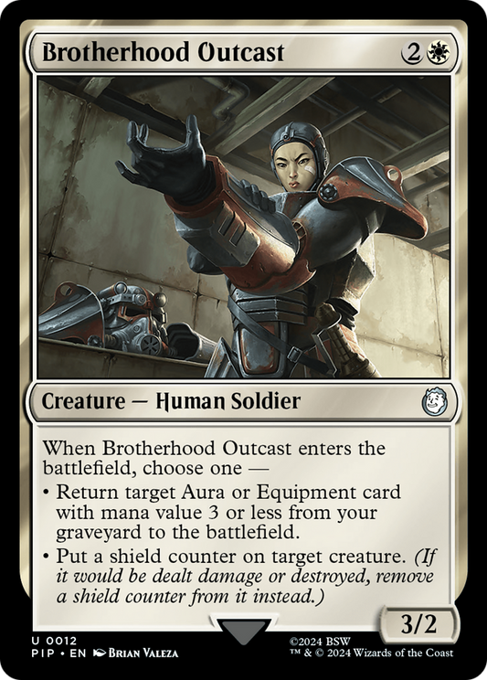 Brotherhood Outcast (PIP-012) - Fallout Foil