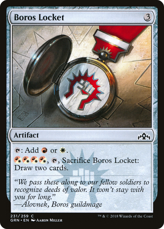 Boros Locket (GRN-231) - Guilds of Ravnica