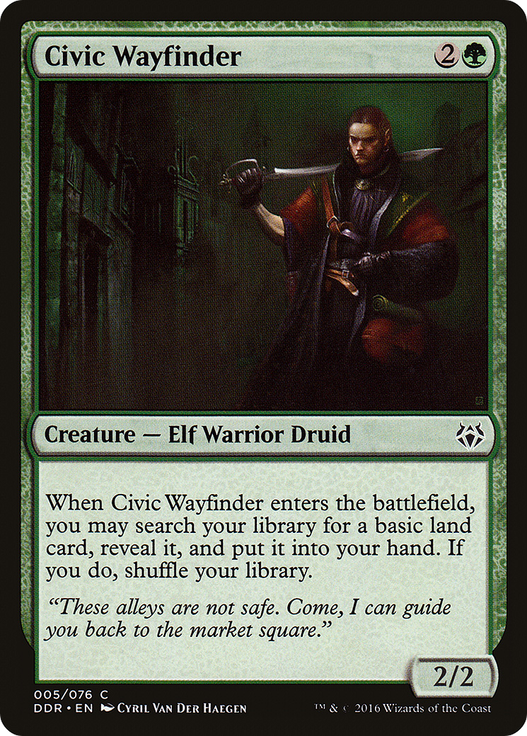 Civic Wayfinder (DDR-005) - Duel Decks: Nissa vs. Ob Nixilis