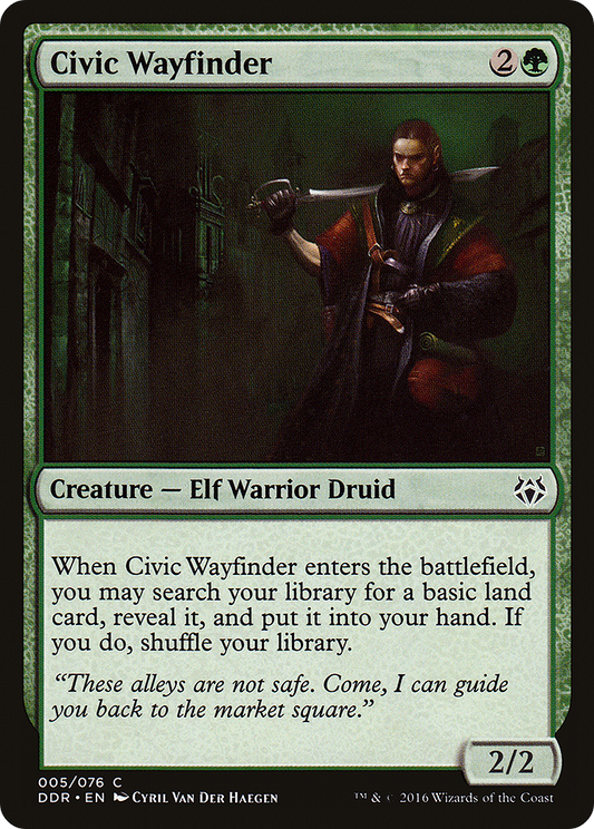 Civic Wayfinder (DDR-005) - Duel Decks: Nissa vs. Ob Nixilis