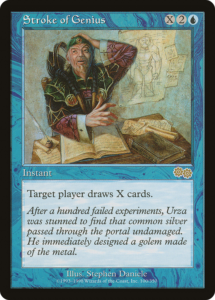 Stroke of Genius (USG-100) - Urza's Saga