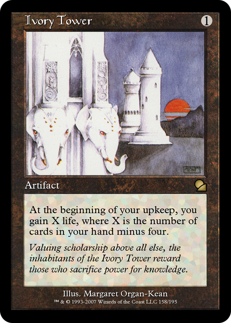 Ivory Tower (ME1-158) - Masters Edition Foil