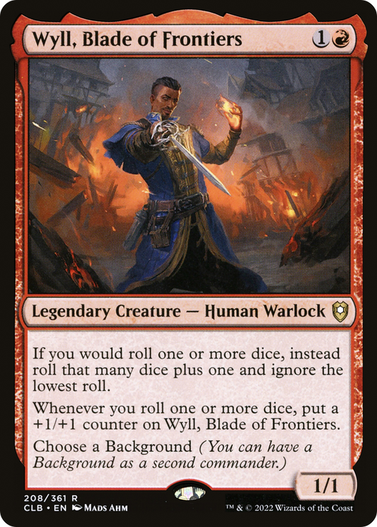 Wyll, Blade of Frontiers (CLB-208) - Commander Legends: Battle for Baldur's Gate