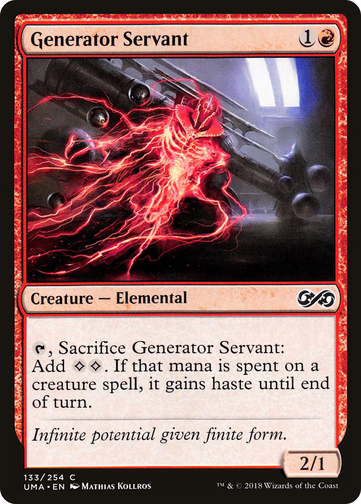 Generator Servant (UMA-133) - Ultimate Masters Foil