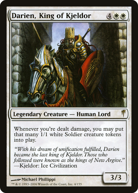 Darien, King of Kjeldor (CSP-004) - Coldsnap