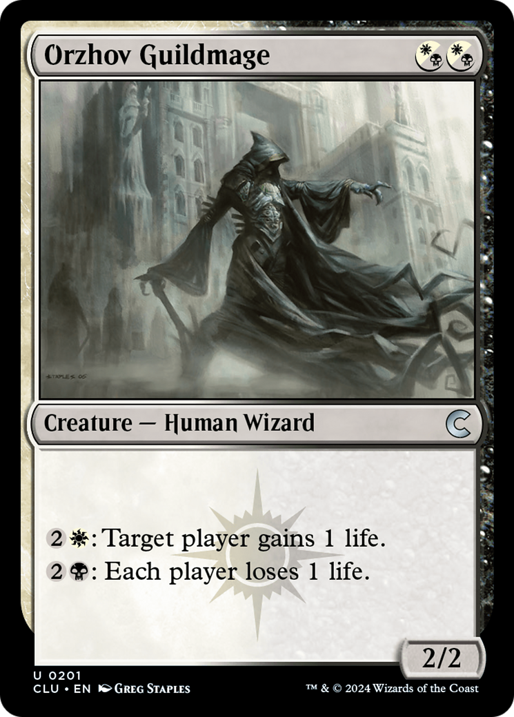 Orzhov Guildmage (CLU-201) - Ravnica: Clue Edition