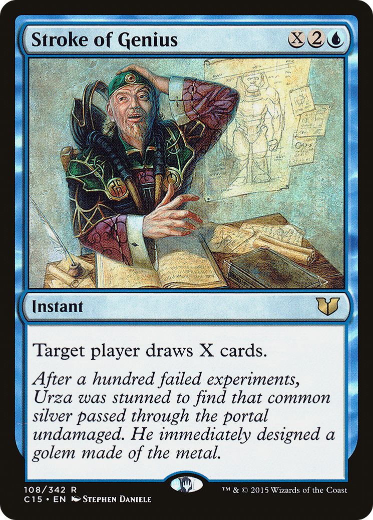 Stroke of Genius (C15-108) - Commander 2015