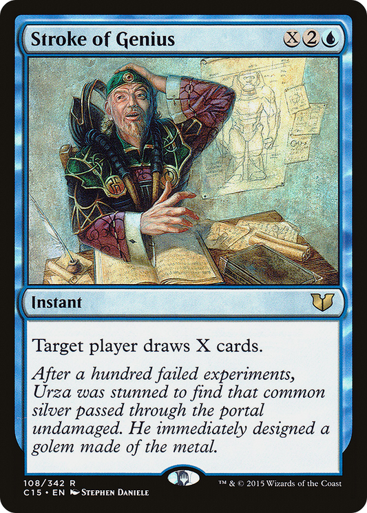 Stroke of Genius (C15-108) - Commander 2015