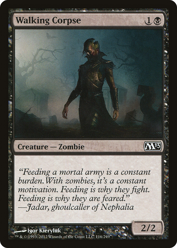 Walking Corpse (M13-116) - Magic 2013