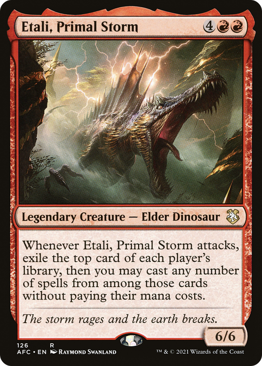 Etali, Primal Storm (AFC-126) - Forgotten Realms Commander