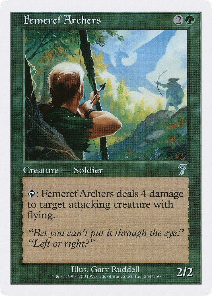Femeref Archers (7ED-244) - Seventh Edition