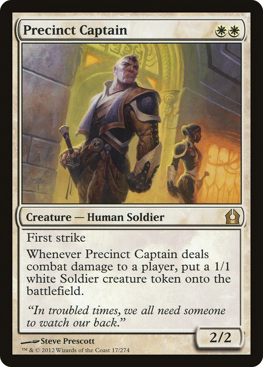 Precinct Captain  (RTR-017) - Return to Ravnica