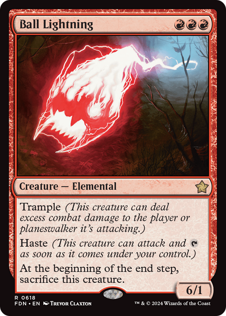 Ball Lightning (FDN-618) - Foundations