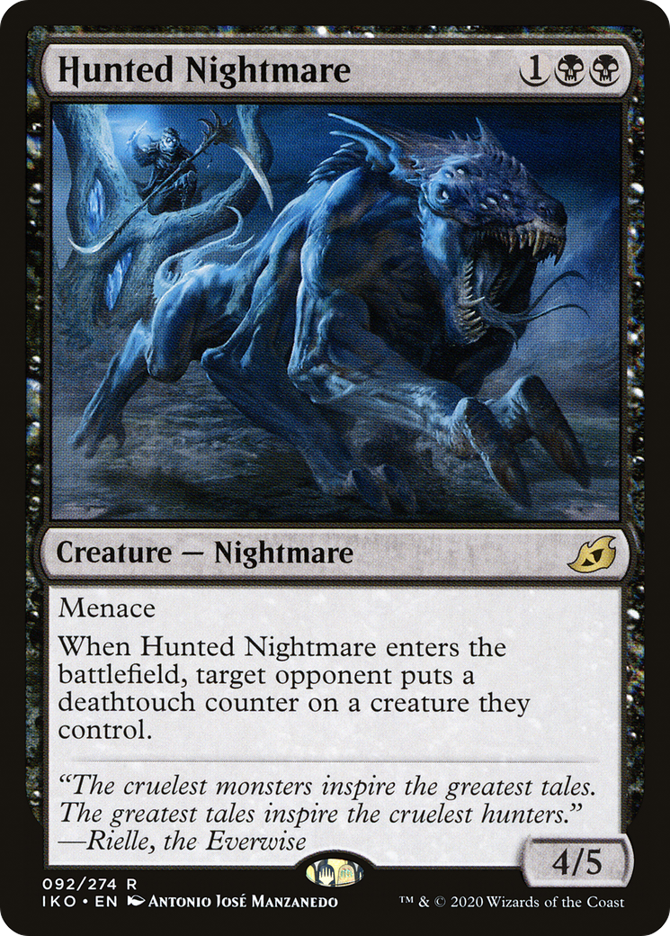 Hunted Nightmare (IKO-092) - Ikoria: Lair of Behemoths