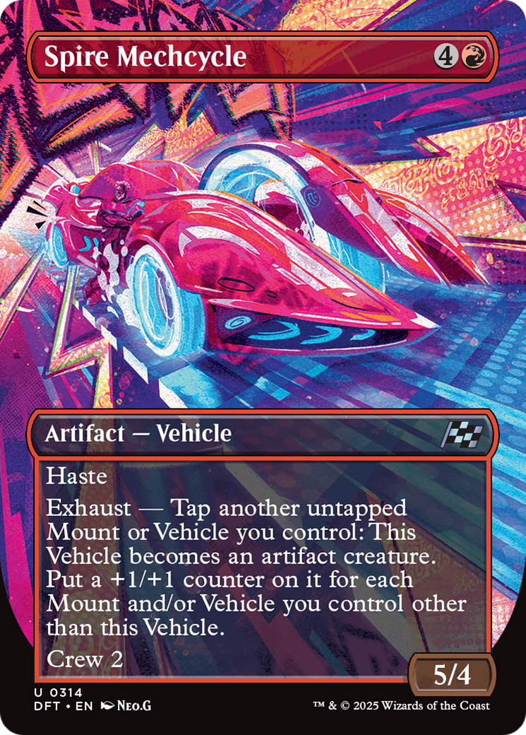 Spire Mechcycle  (Borderless)(DFT-314) - Aetherdrift