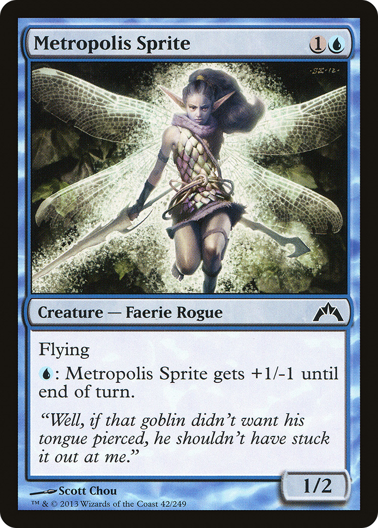 Metropolis Sprite (GTC-042) - Gatecrash Foil