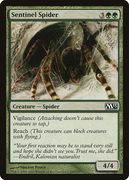 Sentinel Spider (M13-189) - Magic 2013 Foil