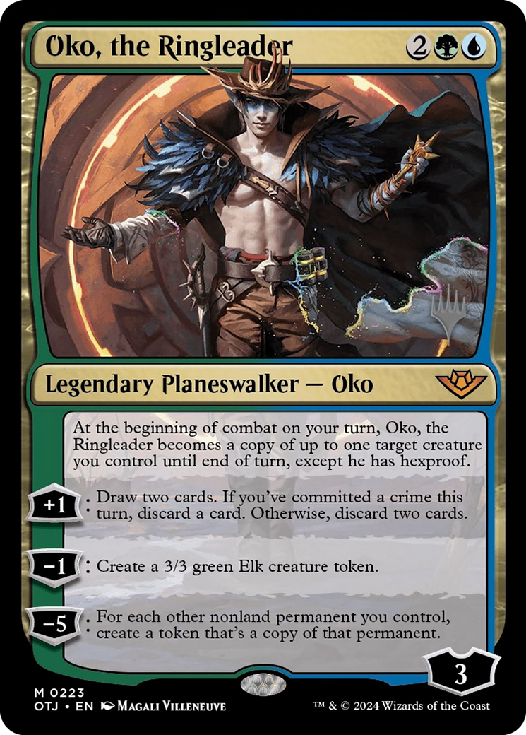 Oko, the Ringleader (PPOTJ-223) - Outlaws of Thunder Junction Promos Foil (Promo Pack)