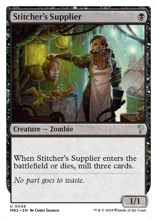 Stitcher's Supplier (MB2-048) - Mystery Booster 2