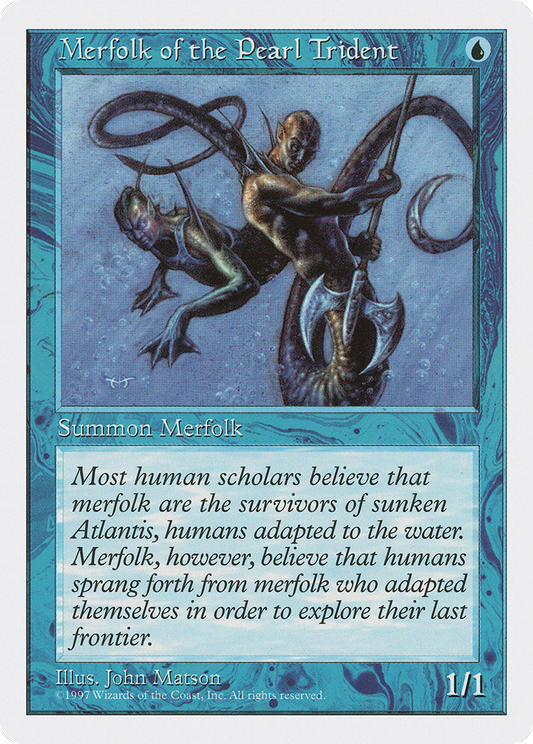 Merfolk of the Pearl Trident (5ED-104) - Fifth Edition