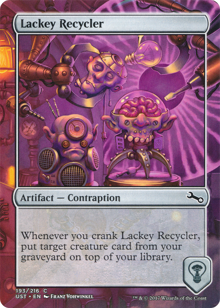 Lackey Recycler  (Borderless)(UST-193) - Unstable Foil