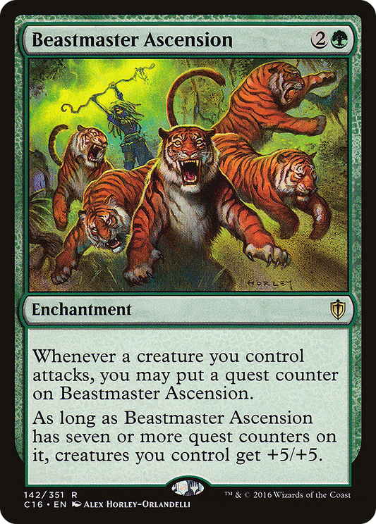 Beastmaster Ascension (C16-142) - Commander 2016