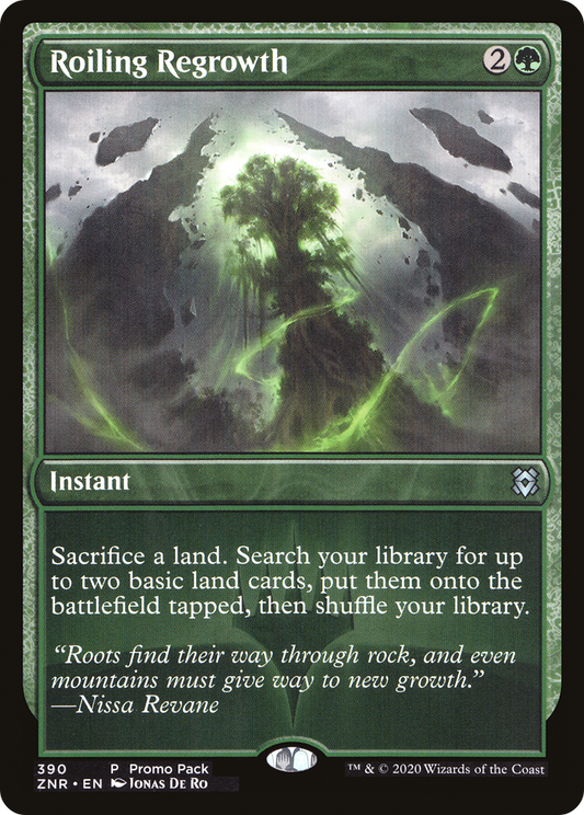 Roiling Regrowth (ZNR-390) - Zendikar Rising