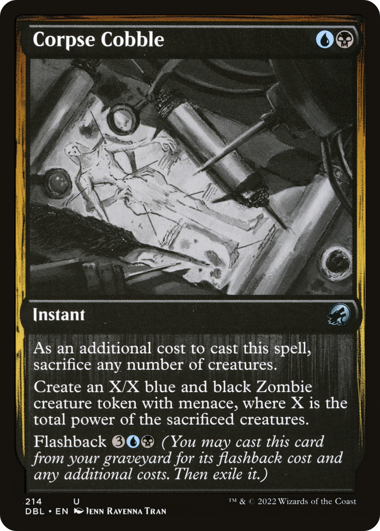 Corpse Cobble  (DBL-214) - Innistrad: Double Feature Foil