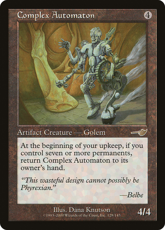 Complex Automaton (NEM-128) - Nemesis Foil