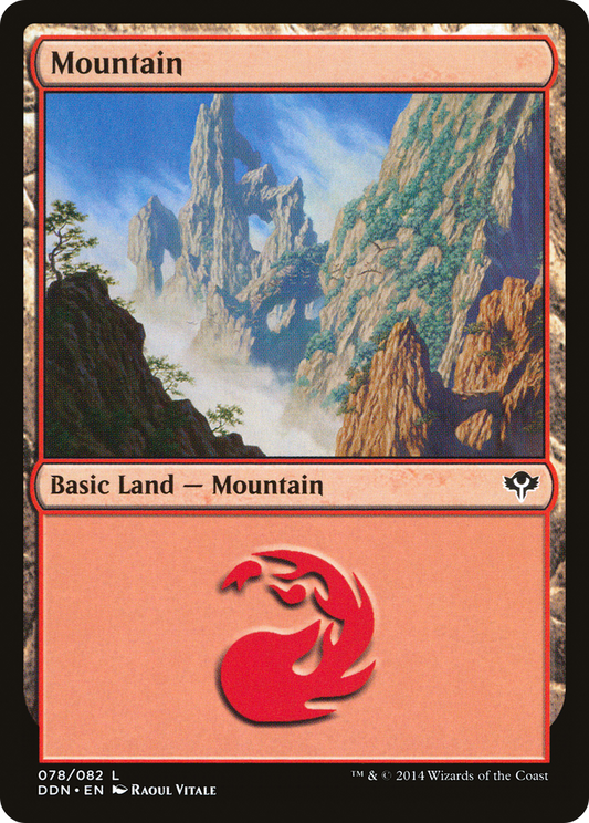 Mountain (DDN-078) - Duel Decks: Speed vs. Cunning