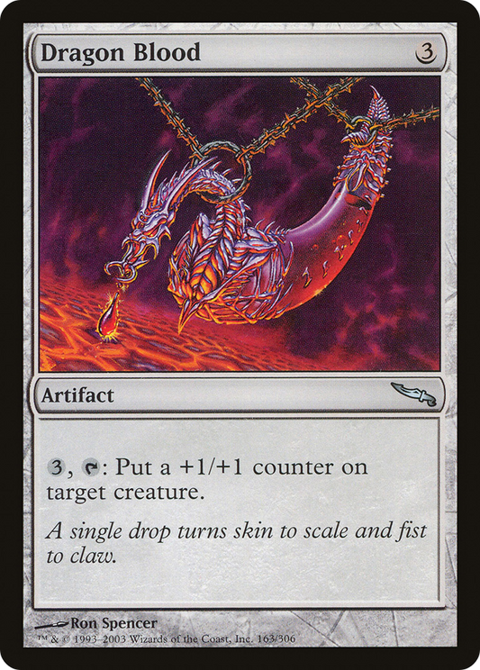 Dragon Blood (MRD-163) - Mirrodin Foil