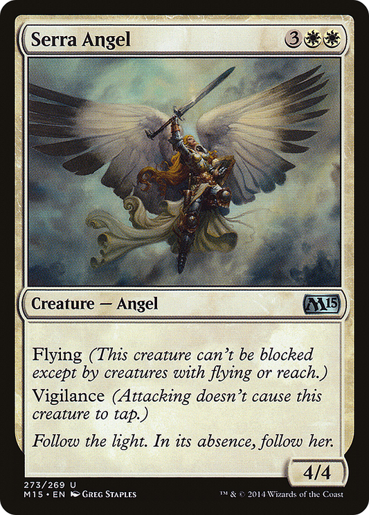 Serra Angel (M15-273) - Magic 2015