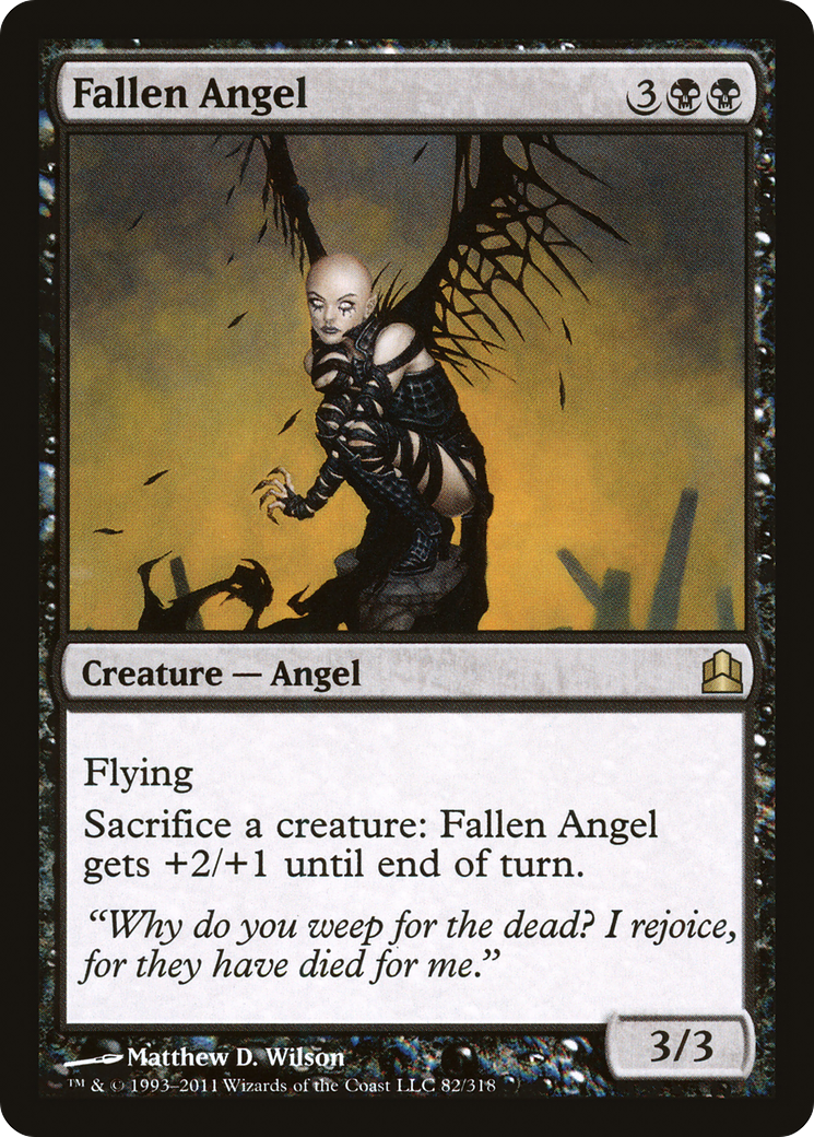 Fallen Angel (CMD-082) - Commander 2011