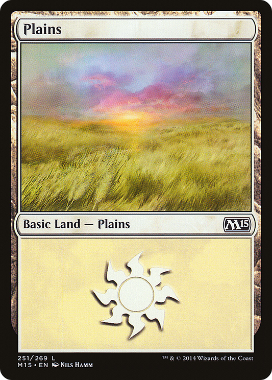 Plains (M15-251) - Magic 2015 Foil