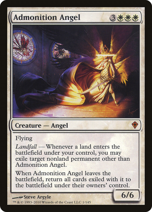 Admonition Angel (WWK-001) - Worldwake