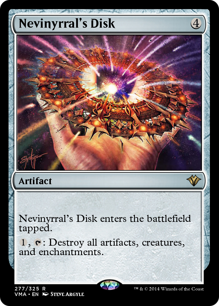 Nevinyrral's Disk (VMA-277) - Vintage Masters