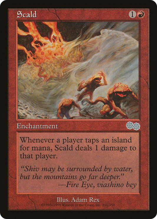 Scald (USG-211) - Urza's Saga