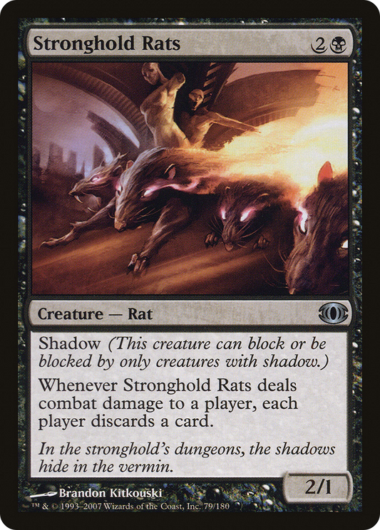 Stronghold Rats (FUT-079) - Future Sight Foil