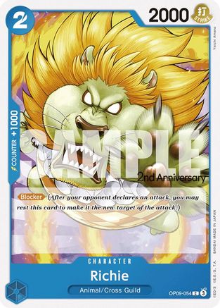 (OP09-054) Richie - Emperors in the New World: 2nd Anniversary Tournament Cards Normal