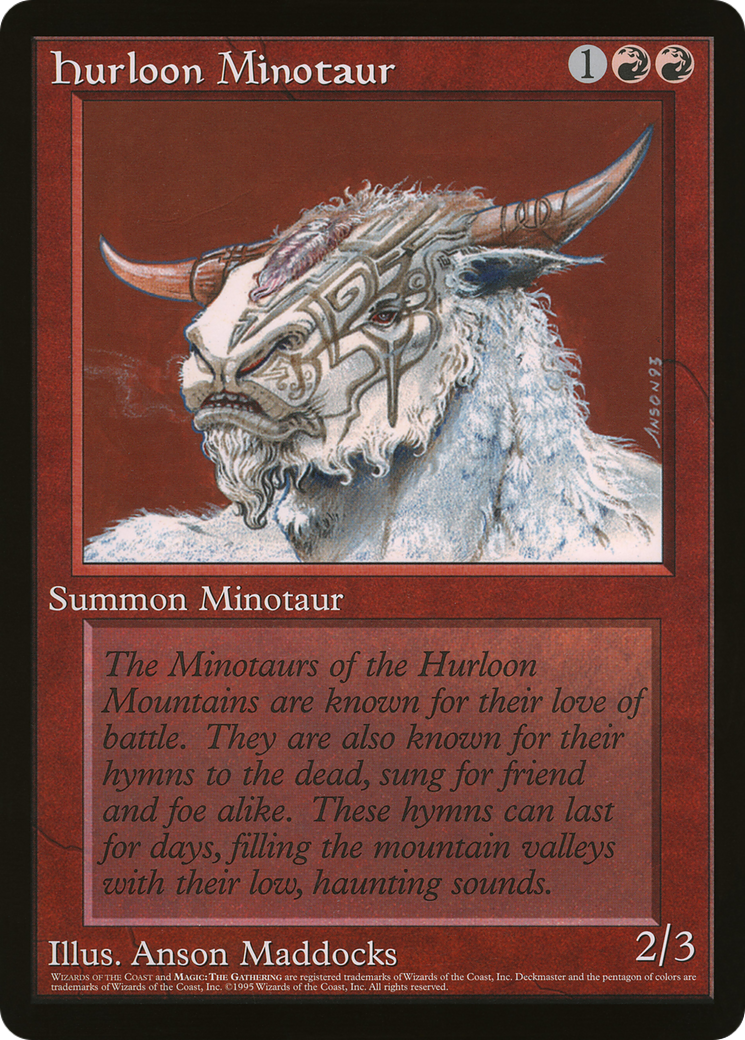 Hurloon Minotaur (O90P-006) - Oversized 90's Promos